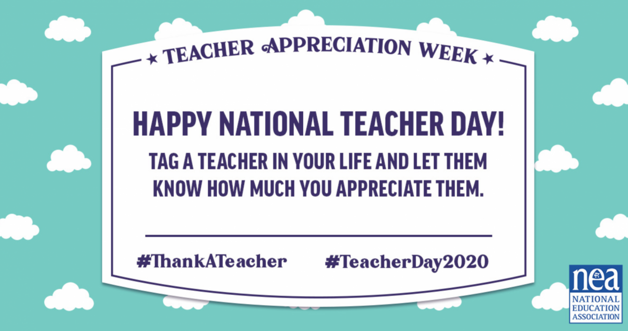 National Teacher Appreciation Week! May 4-8, 2020 – Norwalk Community ...